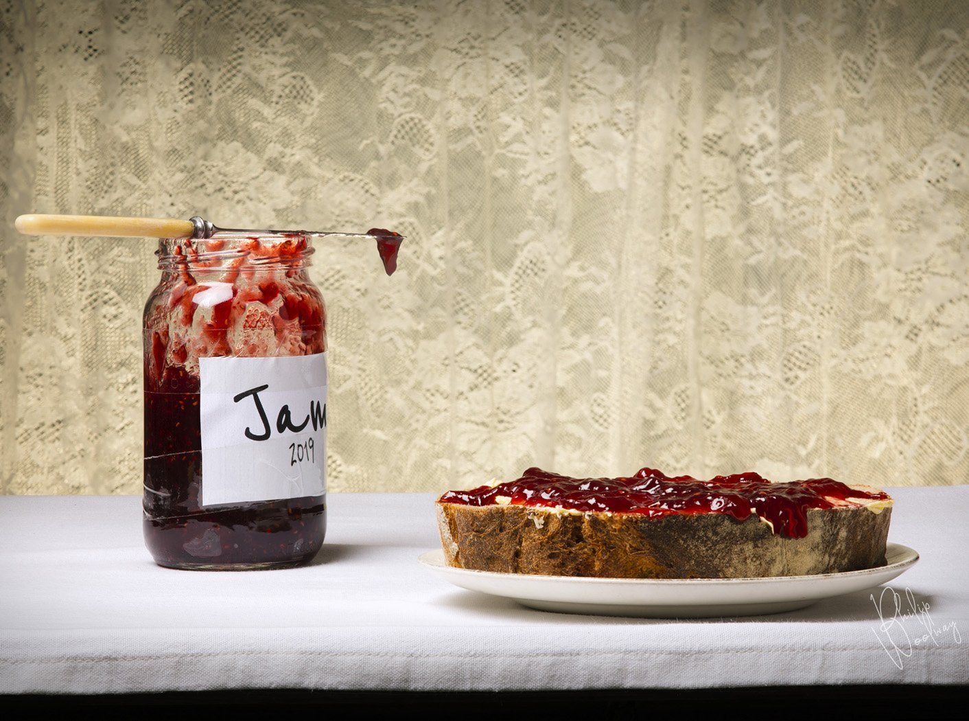 Jam and the doorstep - culinary heaven